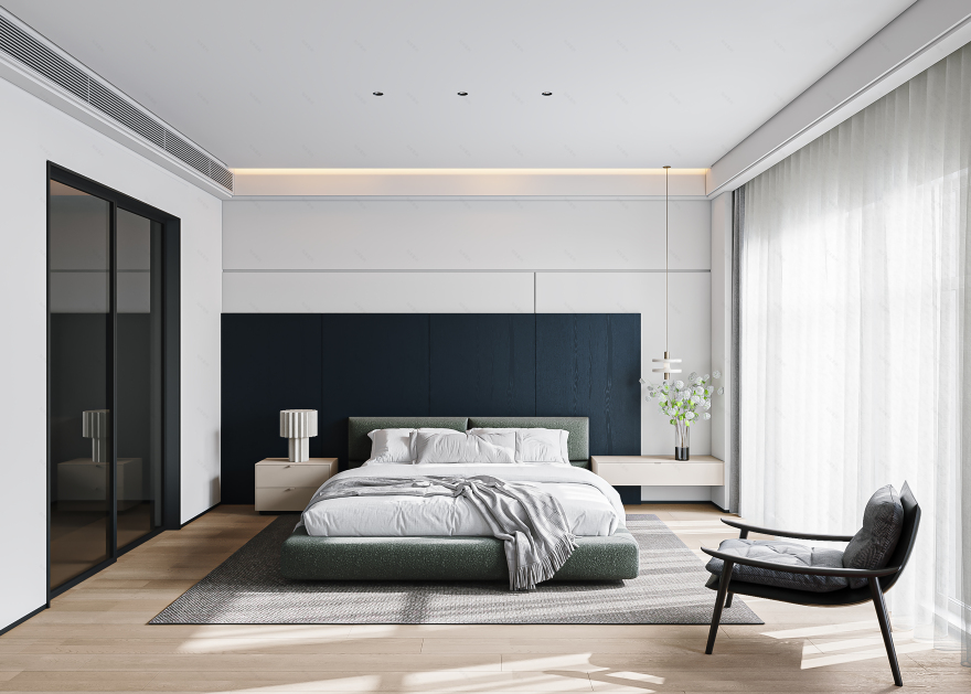 山和院子现代简约别墅-9