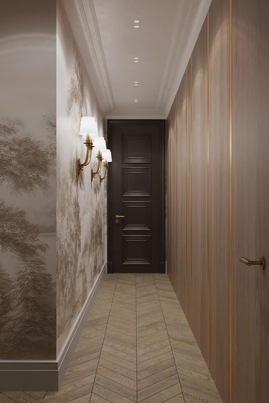 俄罗斯莫斯科 192·4㎡私人豪宅设计丨Julia Design-107