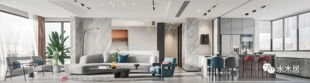 赣州·中海天玺顶层复试丨中国赣州丨水木居装饰-19