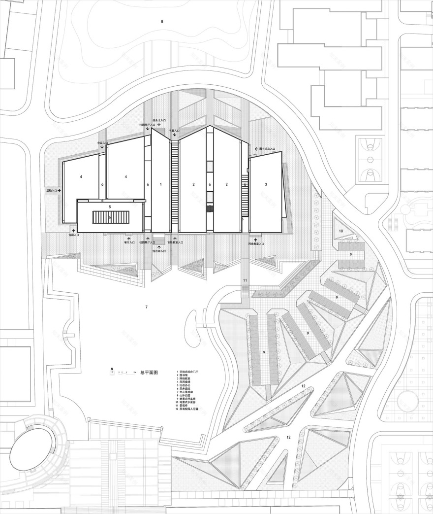 江西建设职业技术学院信息综合楼丨中国南昌丨华南理工大学建筑设计研究院有限公司陶郅工作室-61