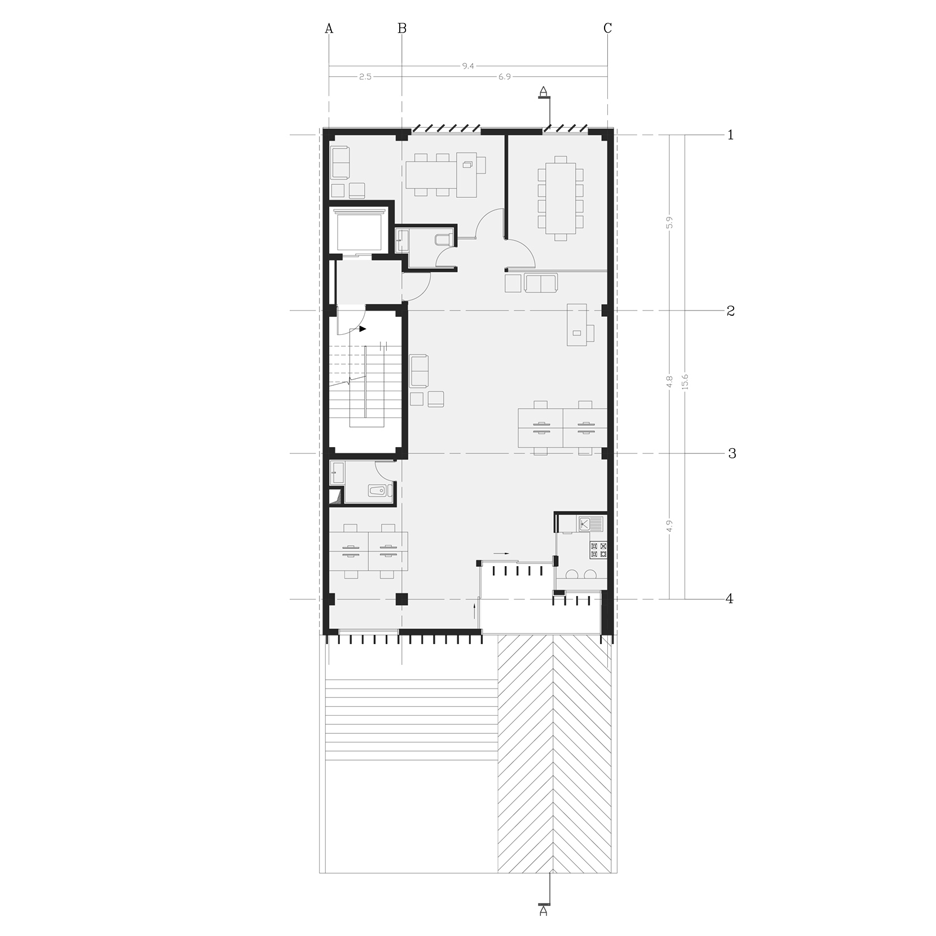 木百叶外立面赋予办公楼丰富的表情-12
