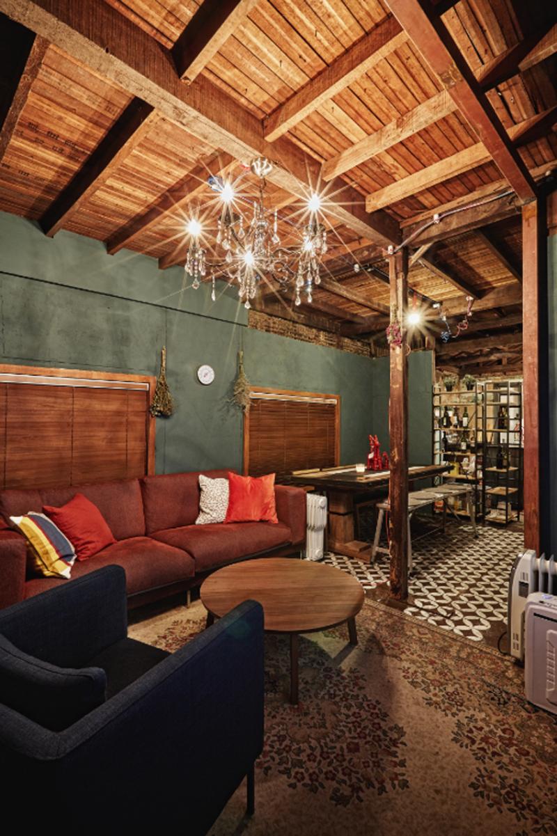 家庭式办公室，复古风情空间改造-4