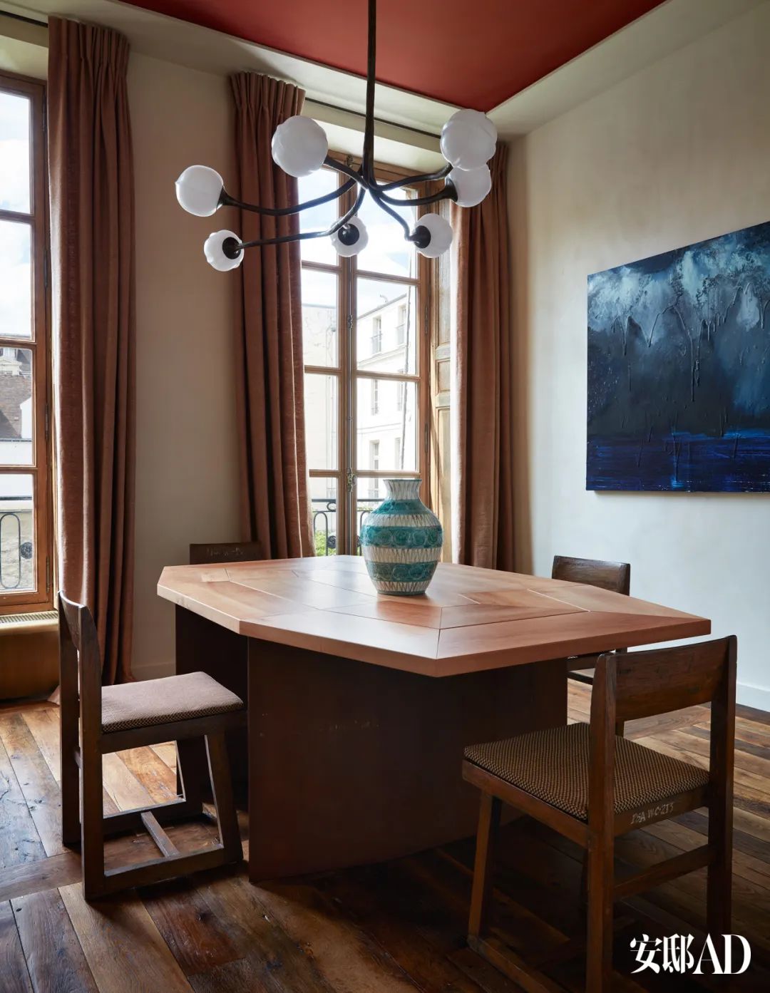 巴黎拉丁区百年公寓改造丨法国巴黎丨Pierre Yovanovitch-16