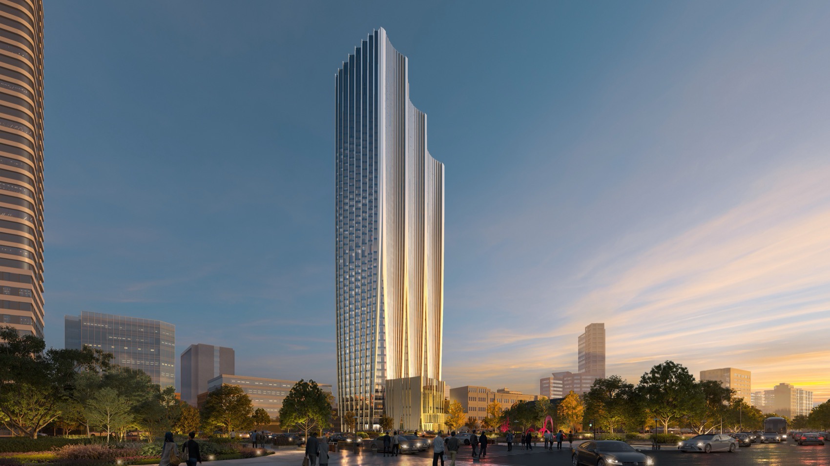 台北国家创新创意与金融中心（NICFC）丨中国台北丨扎哈·哈迪德建筑事务所,李祖原建筑事务所-3