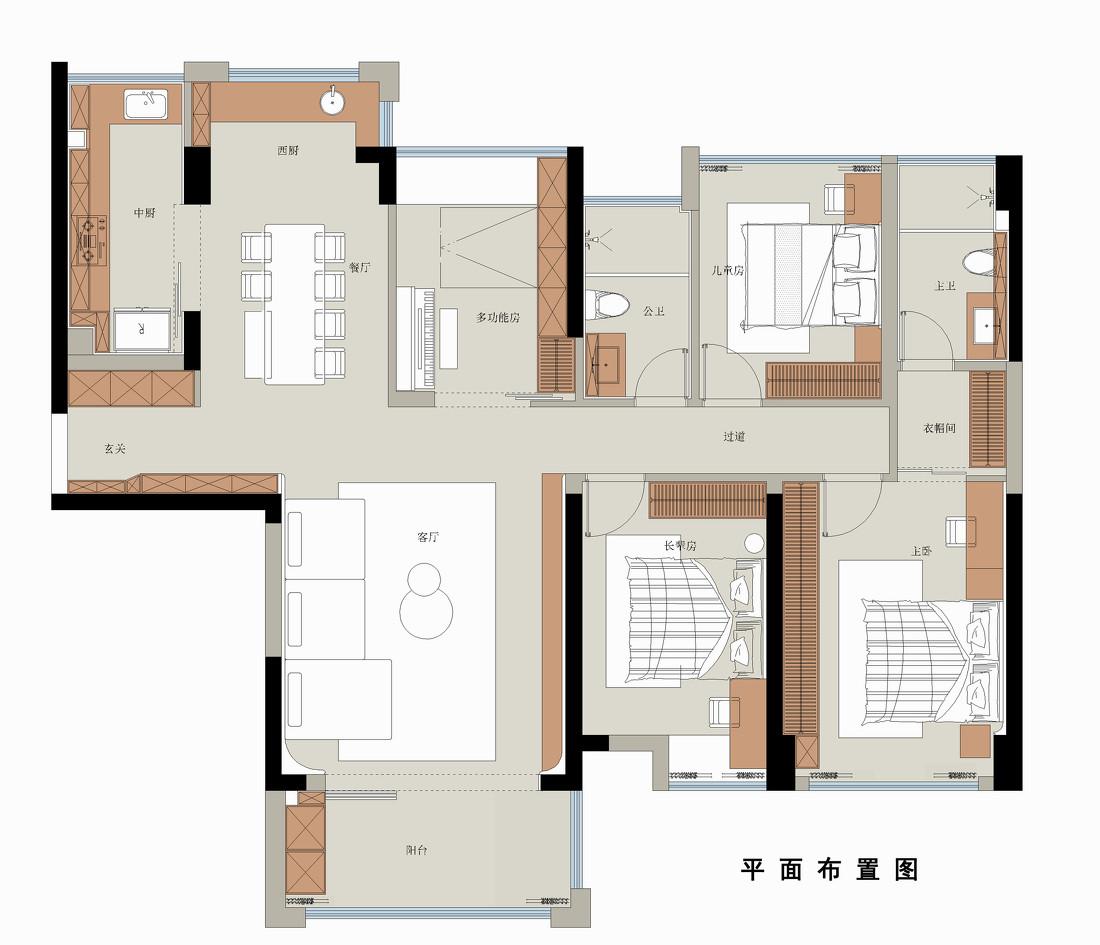 160平老破大改造-46