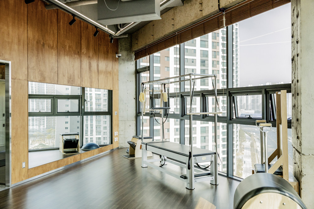 李氏设计 40 平高级健身房，时尚与功能兼具-8