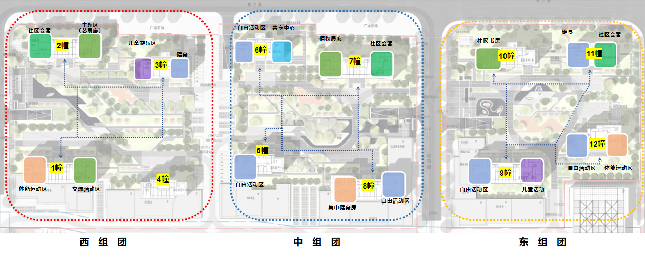 华润置地·杭州亚奥城架空层设计丨中国杭州丨杭州堂朝天意室内设计公司-3