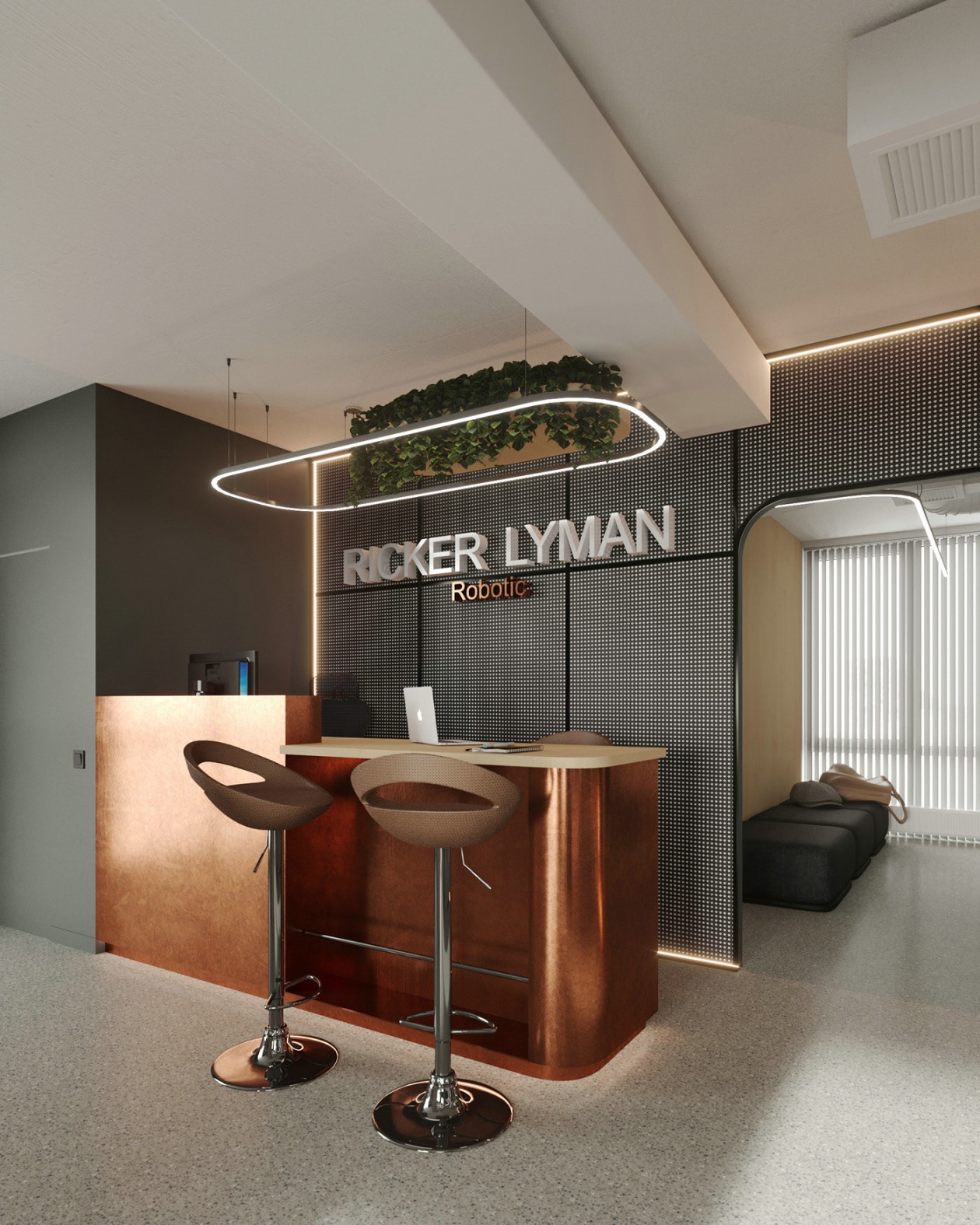 735㎡简约风办公空间设计-9