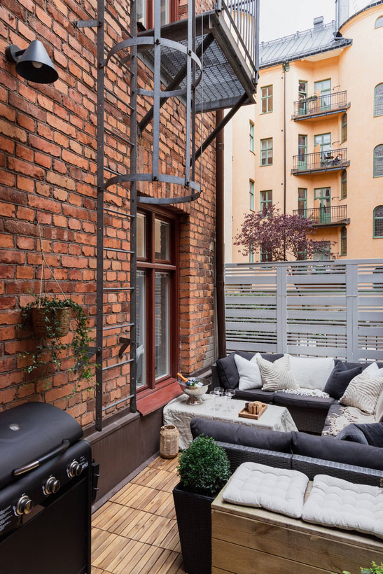 斯德哥尔摩优雅一层公寓设计-19