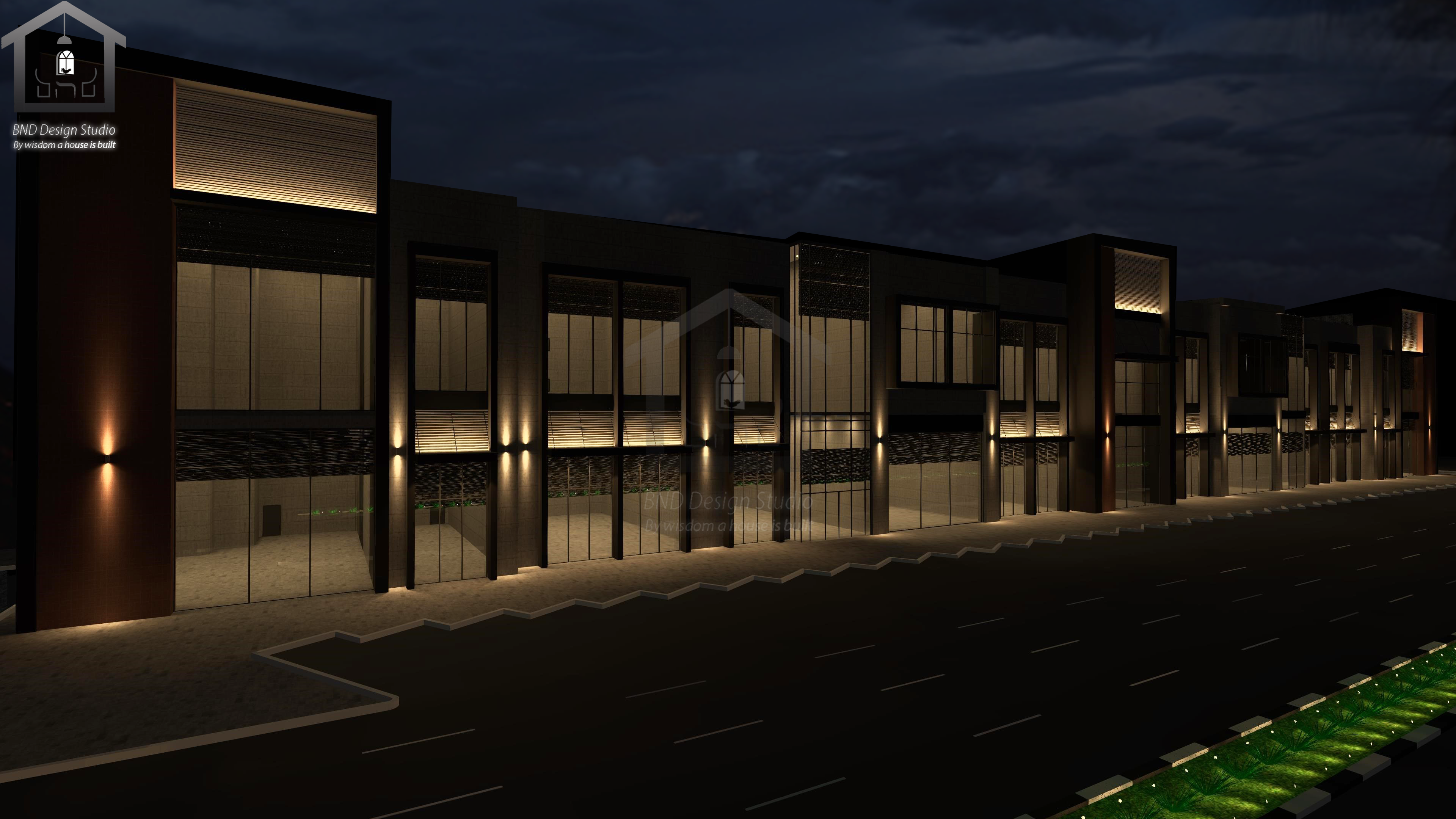 Facade Lighting Design - Mall - Saudi Arabia-2