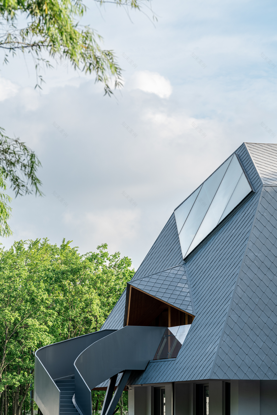 长宁环城生态公园带市民服务驿站丨中国上海丨致正建筑工作室,冶是建筑-198