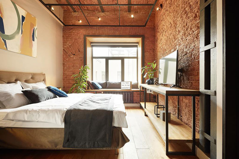 俄罗斯圣彼得堡 Wynwood 酒店 | 工业风 Loft 设计惊艳登场-22