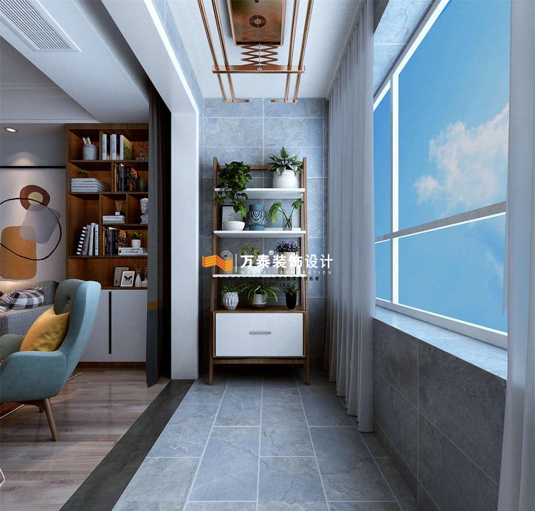 济南龙湖春江郦城北欧风格家居设计-18