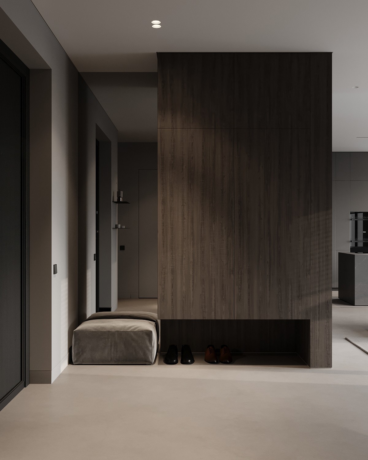 高级灰调 别墅简约空间设计！-8