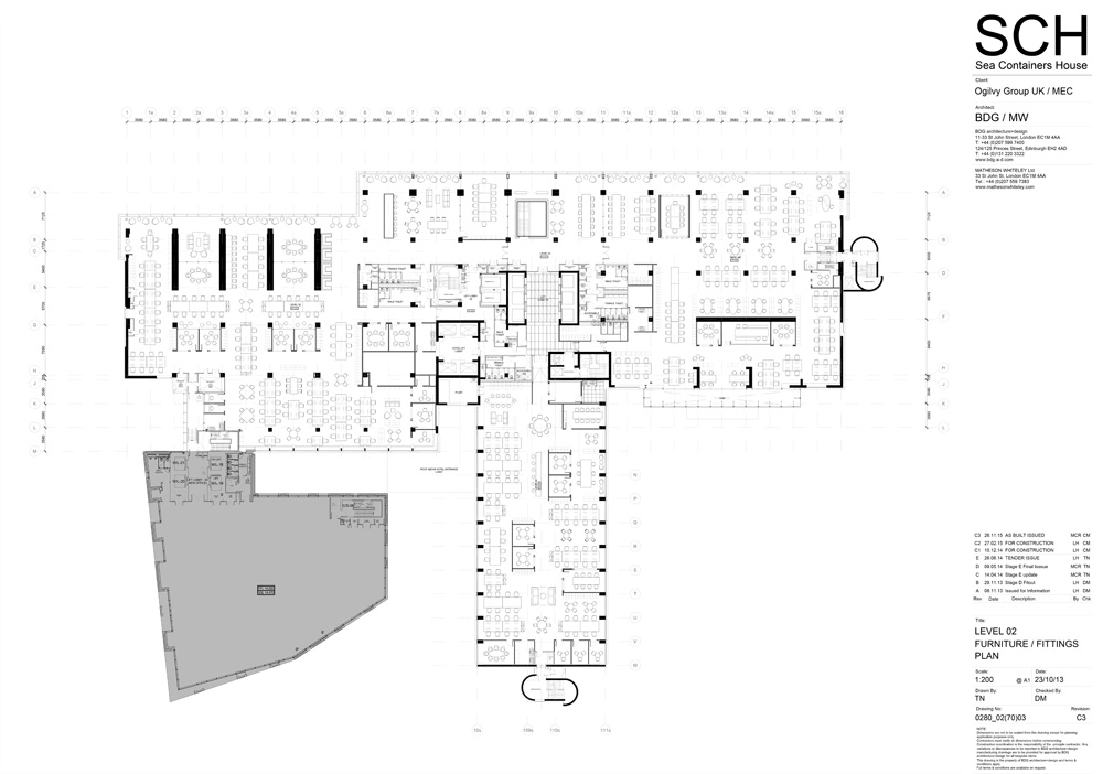 伦敦 Sea Containers 建筑翻新 | 颠覆传统的创新办公空间-44