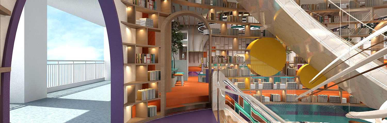 学校最美图书馆设计-37