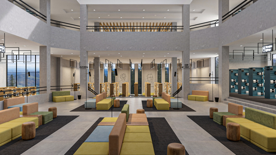 Kocaeli 大学图书馆设计丨Begum Seckin-25