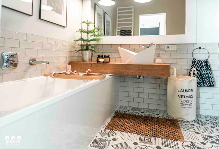 波兰全景窗公寓 | 明亮色彩与趣味空间-24