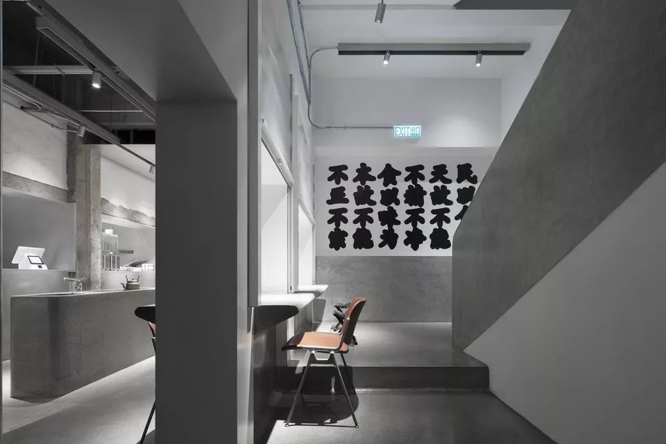 北京隐蔽网红拉面店,清水泥风诠释兰州文化-28