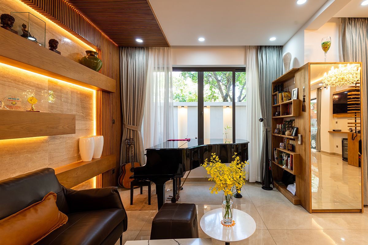 风和日丽的新家 · Phú Mỹ Hưng 三层住宅设计-17