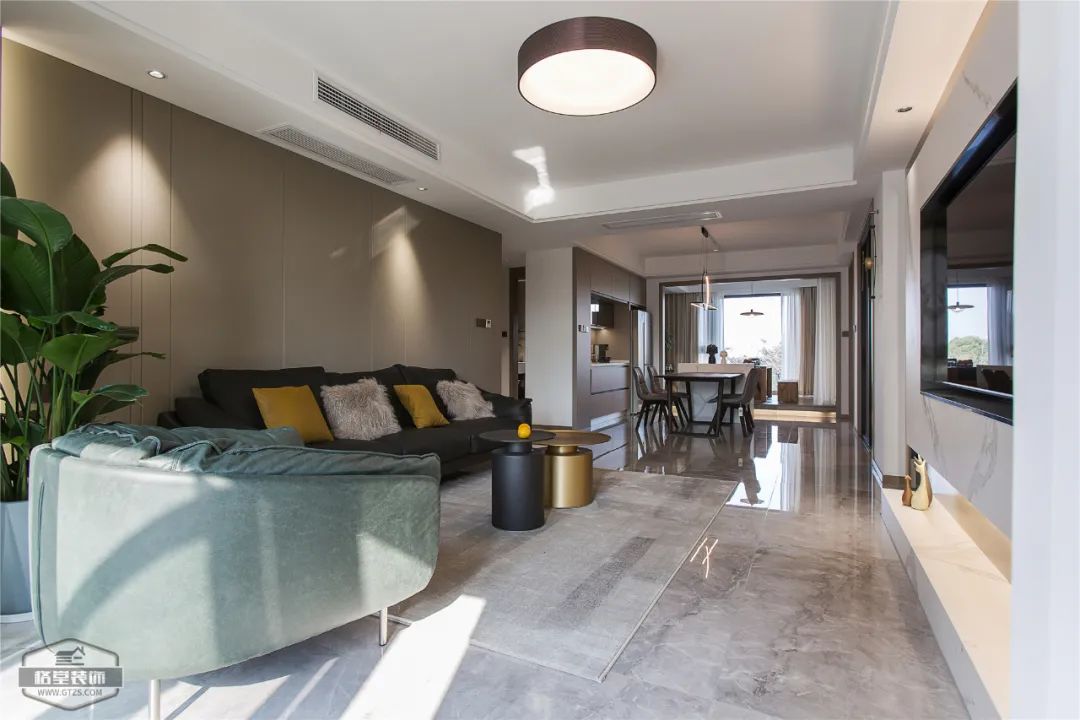 现代风格金河湾 161㎡家居设计丨格堂装饰-6