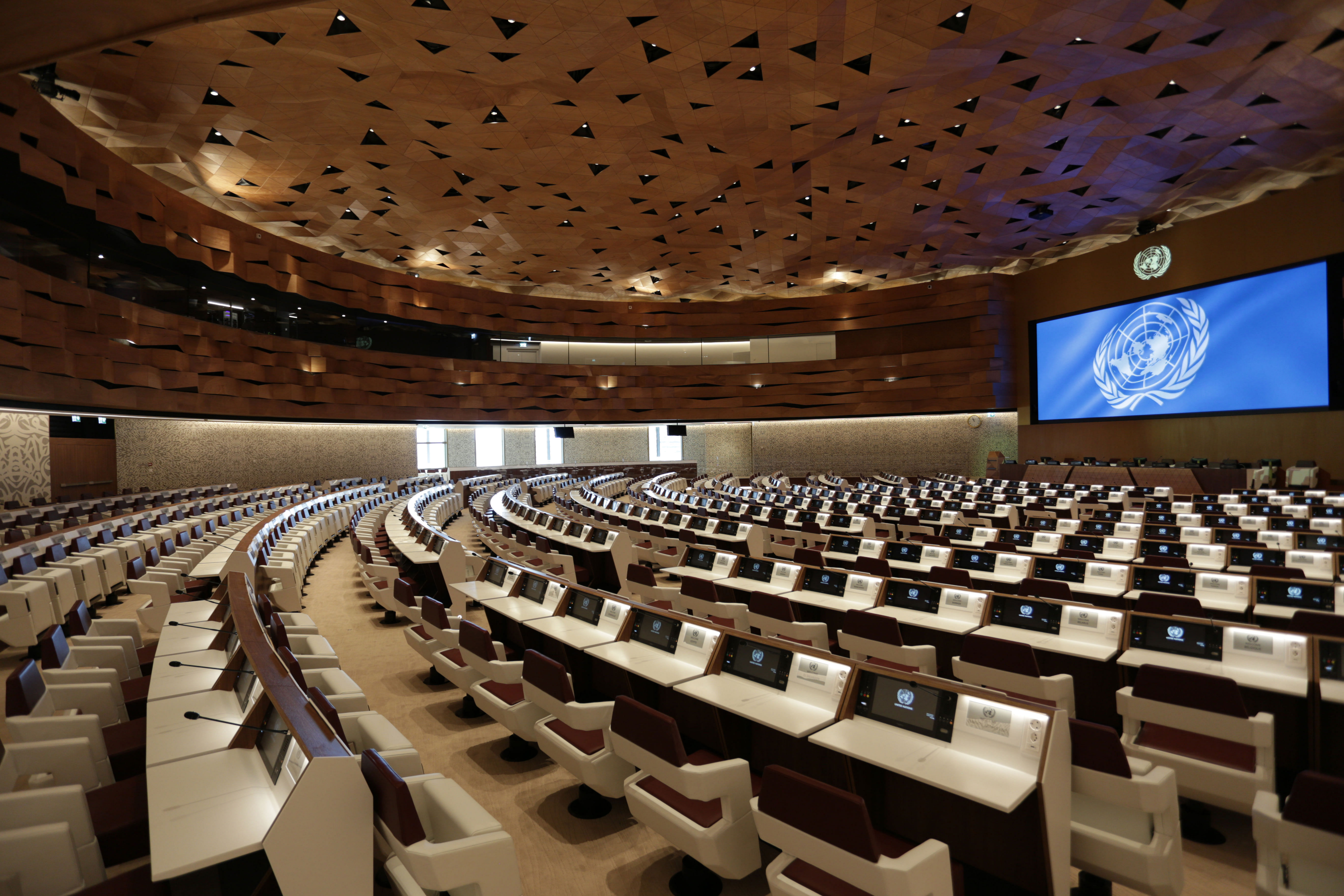 联合国日内瓦宫第十九会议室翻新项目丨瑞士日内瓦丨PEIA Associati-25