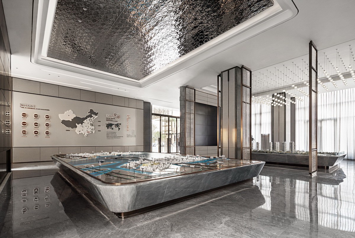 湾区之眼,时代律动——中山万科西湾汇销售中心室内设计-7