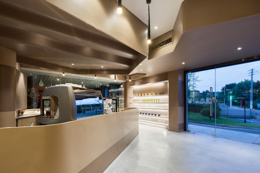 180㎡别止咖啡馆设计-22