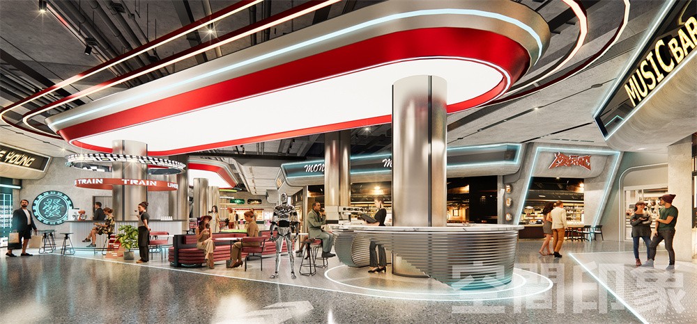 北京五棵松万达广场丨中国北京丨空间印象-30