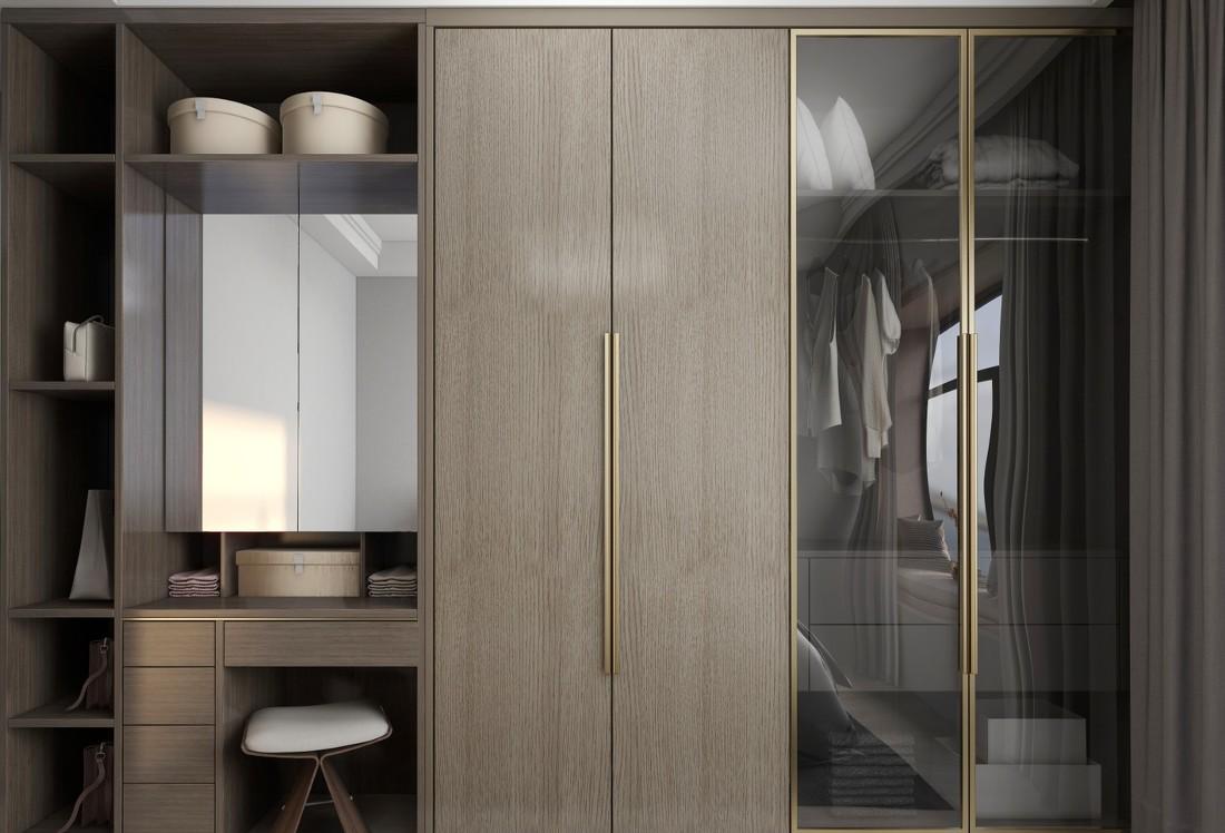 现代轻奢木系家居,品质生活的艺术呈现-12