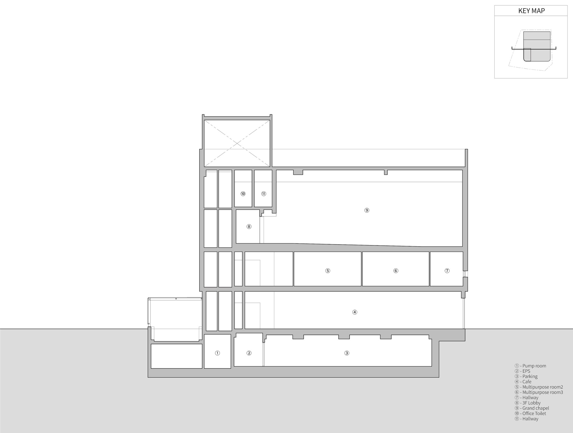 长荣教会丨韩国华城市丨Kode Architects-36