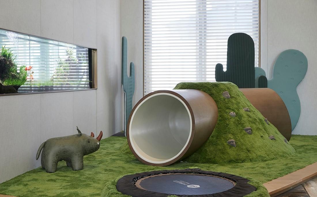 自然绿意，轻奢售楼处的诗意栖居-31