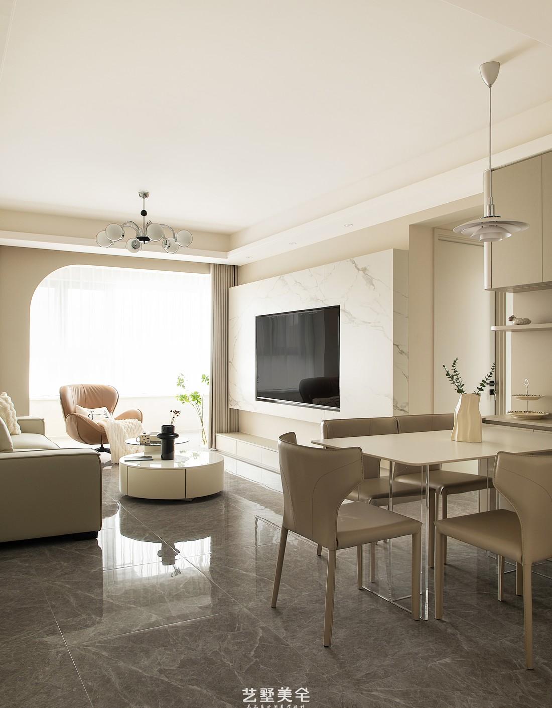 合肥·昆仑御奶油风住宅设计丨中国合肥-18