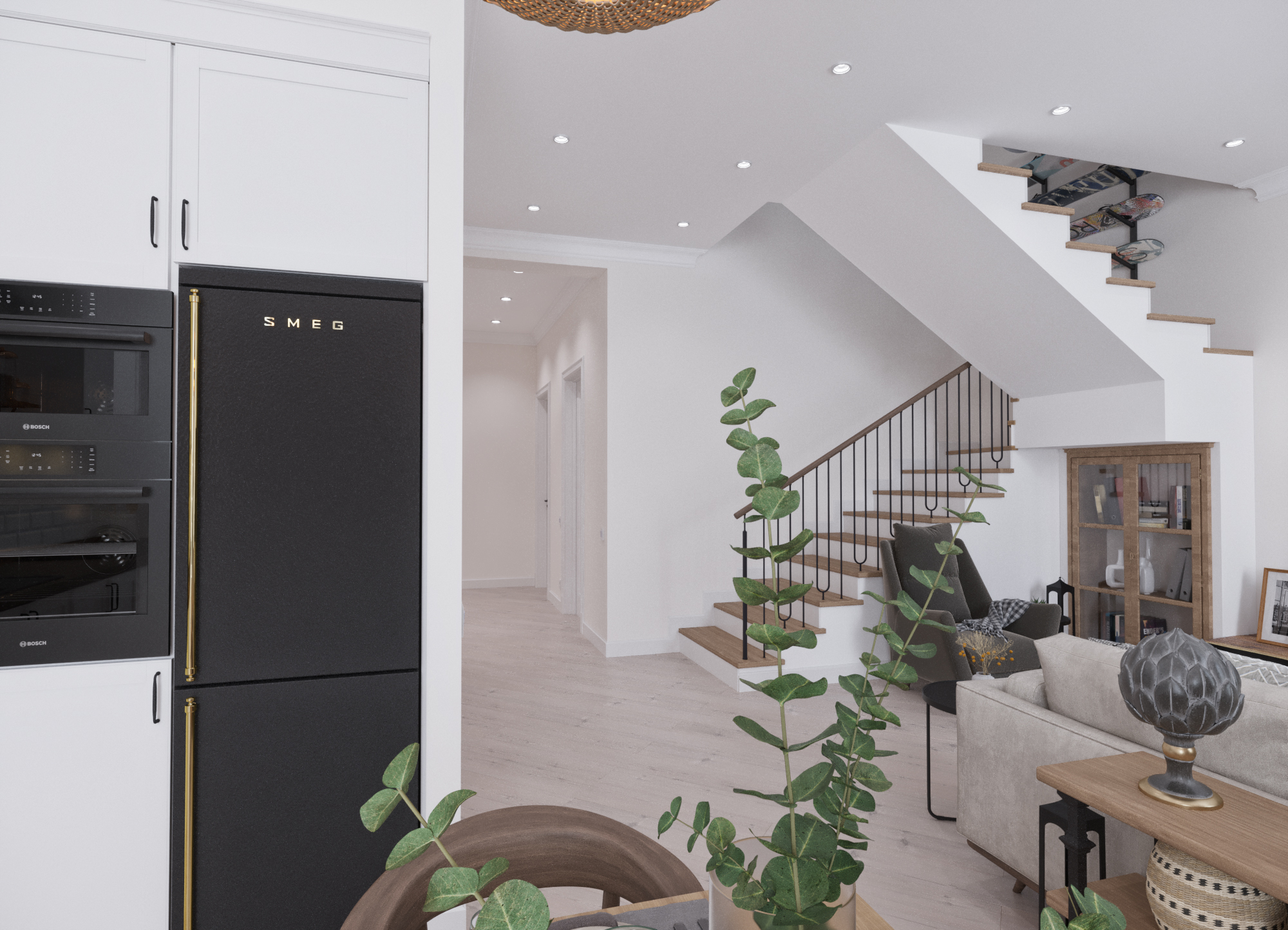 Design of an apartment 240m2 Greenwich.Tashkent.-8