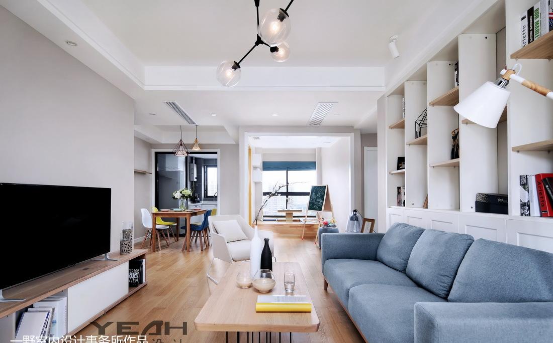 一野设计打造七里香——温馨简约的室内空间-2