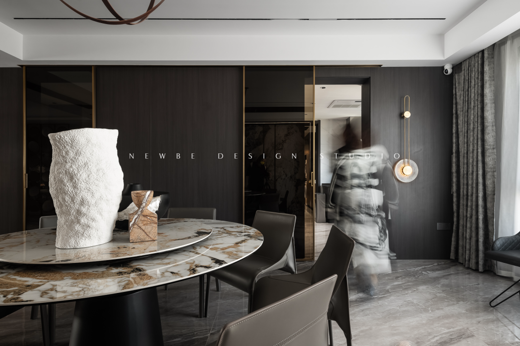 轻奢现代风超大平层设计丨陈丽娟,江怡君-39