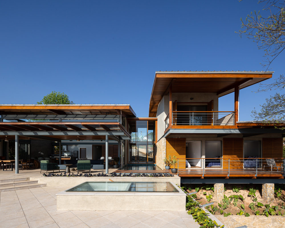 巴西水库旁的全景住宅设计-28