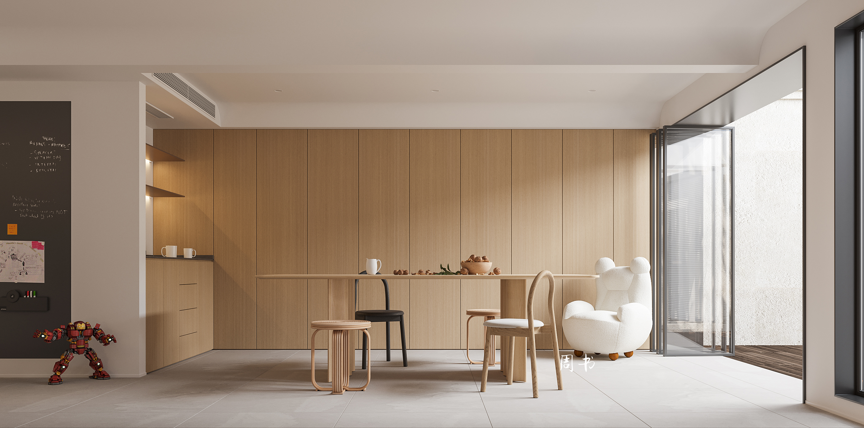 CR5 设计师打造 pscc 项目，现代风格室内设计惊艳亮相-8