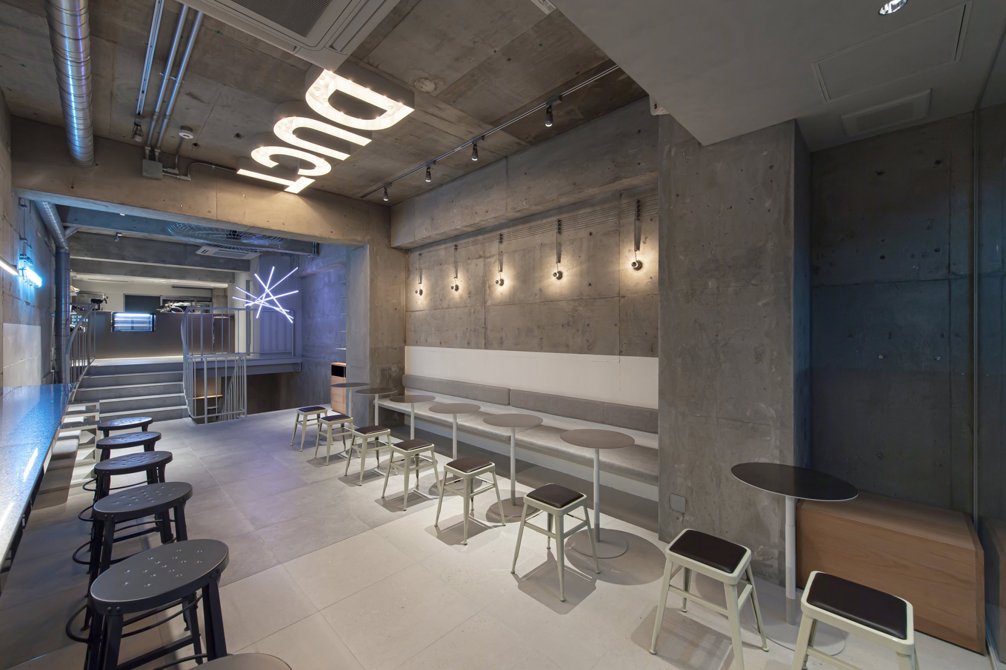 日本 DUCT COFFEE LAB 购物中心店丨日本东京丨Log.design co.,Ltd.-11