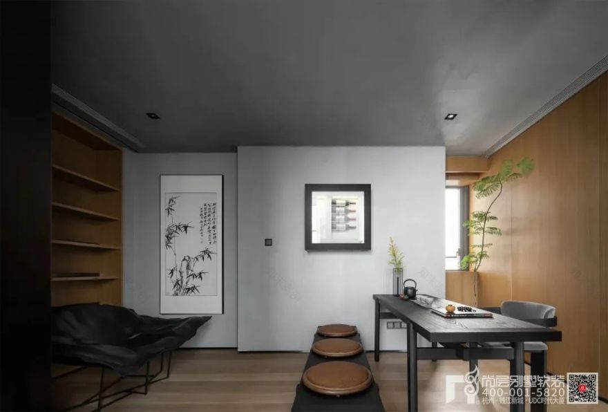 天空之镜 · 现代软装设计打造静谧湖景别墅丨杭州尚层装饰-33