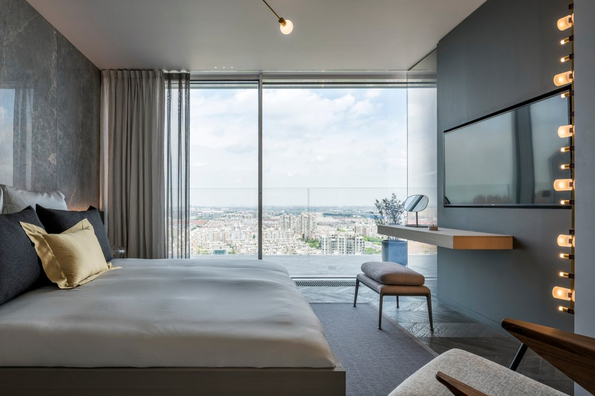 优雅而宁静的灰色空间-11