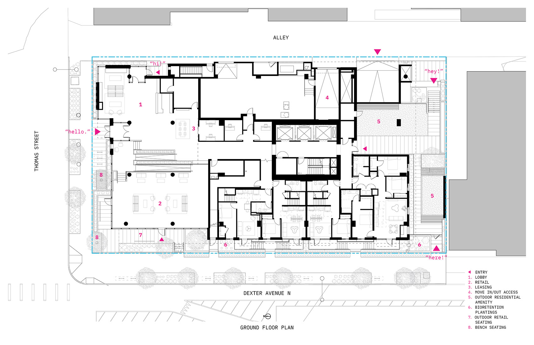 Skyglass 公寓丨美国西雅图丨HEWITT 建筑事务所-22