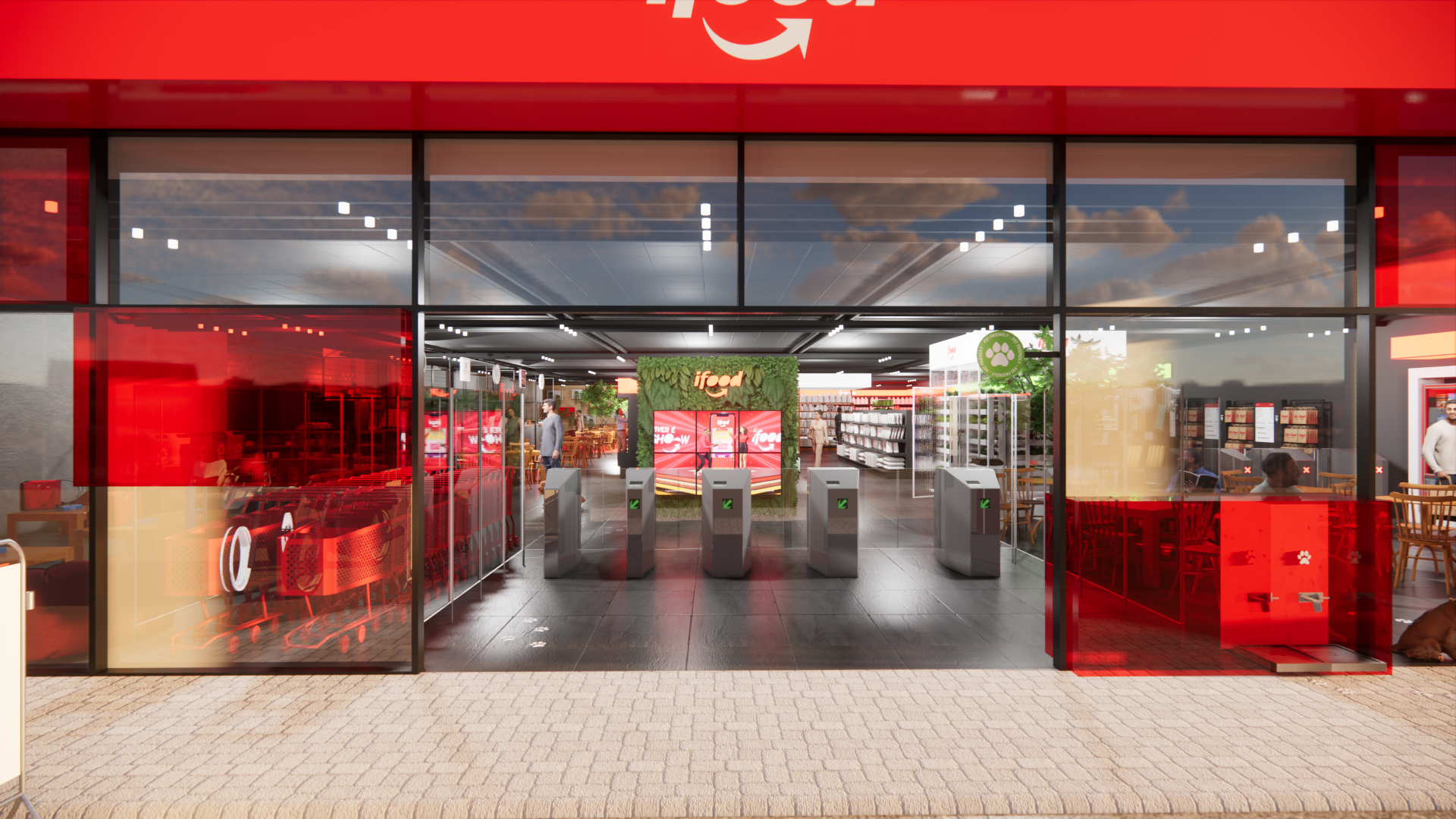 Ifood® 实体店概念丨Protrade MKT-3