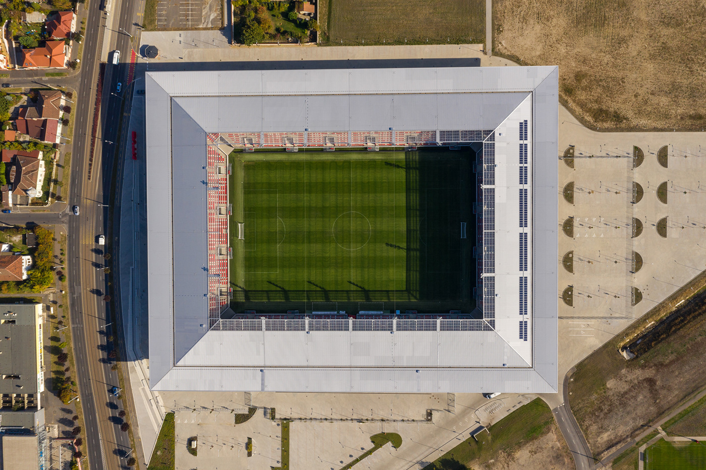 匈牙利体育场的空中视角-11