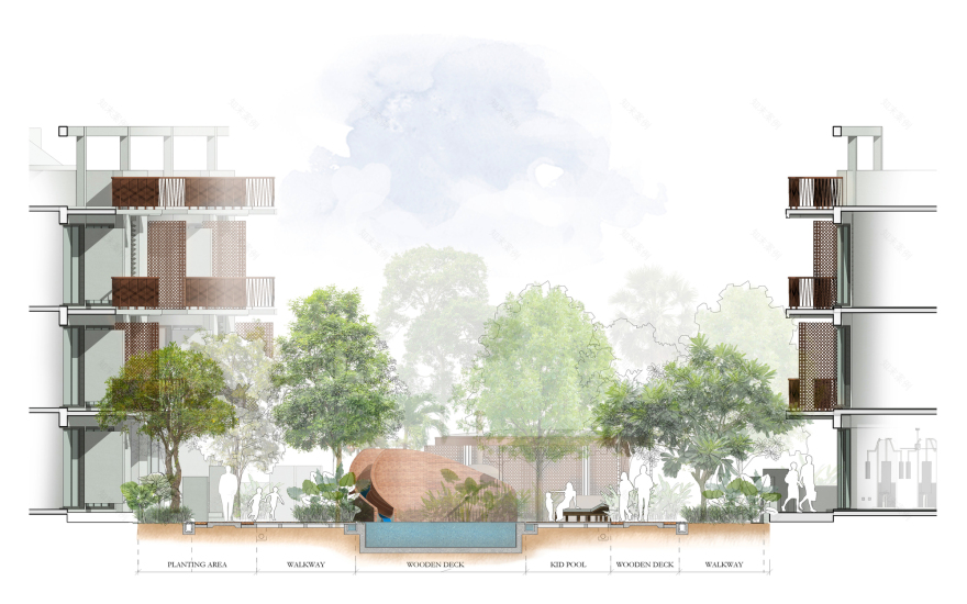 吴哥格雷斯公寓丨柬埔寨暹粒丨Bloom Architecture-44