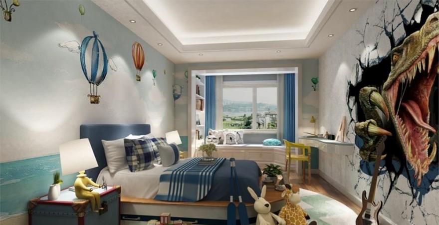 尚层别墅装饰打造轻奢御锦联排别墅-11