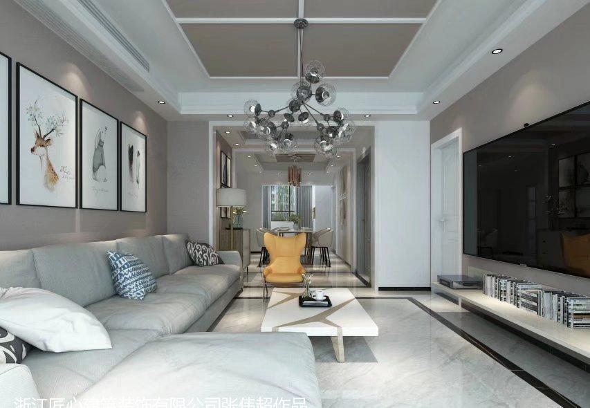 温州香缇公馆简约宜家风格案例-8