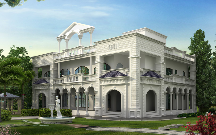 传统韵味——国际设计实验室打造私人住宅外观-0