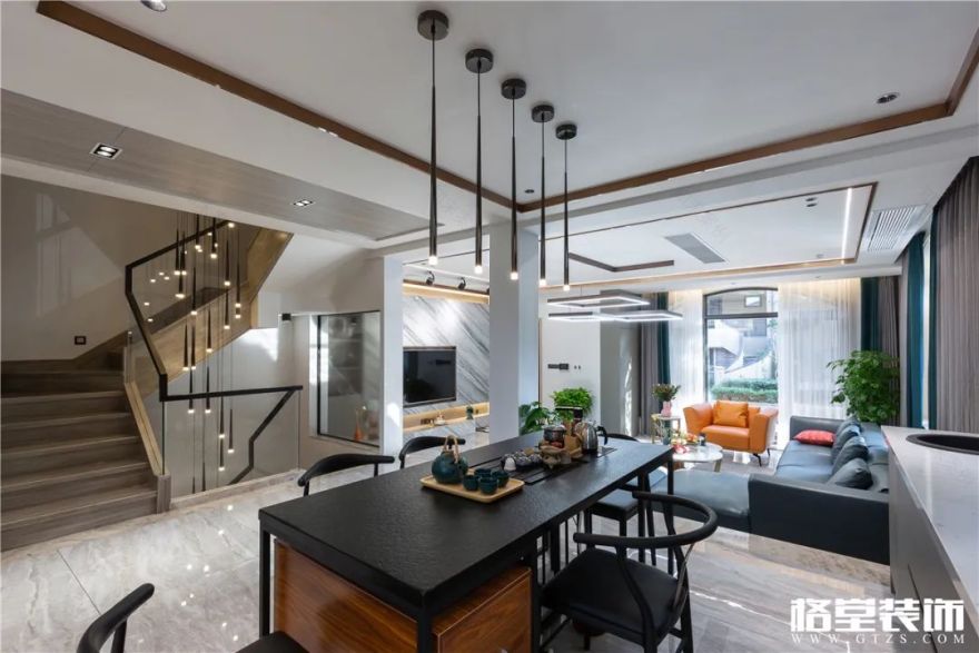 上林名墅 5# | 周书实 | 现代风格 | 360㎡艺术大宅-14