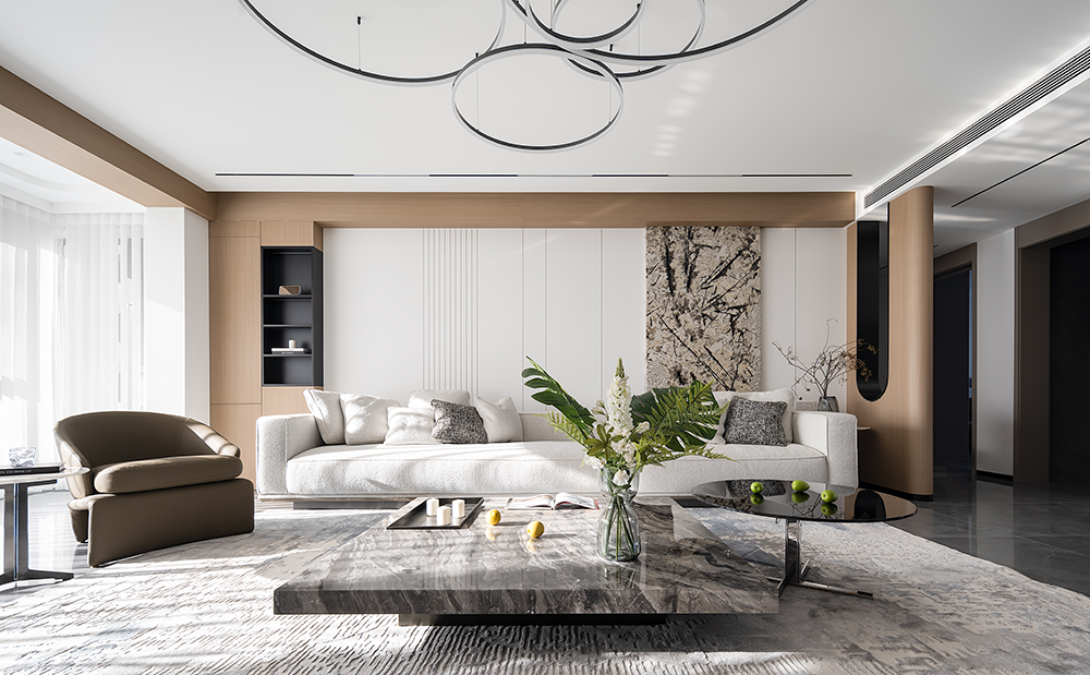 160㎡简约私宅设计丨中国齐齐哈尔丨图帮磐石空间设计-8